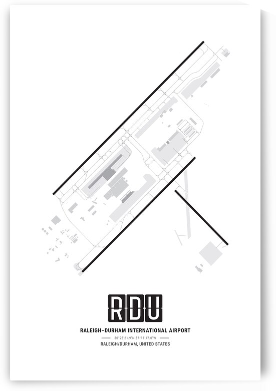 Raleigh Durham International Airport by Conceptual Photography