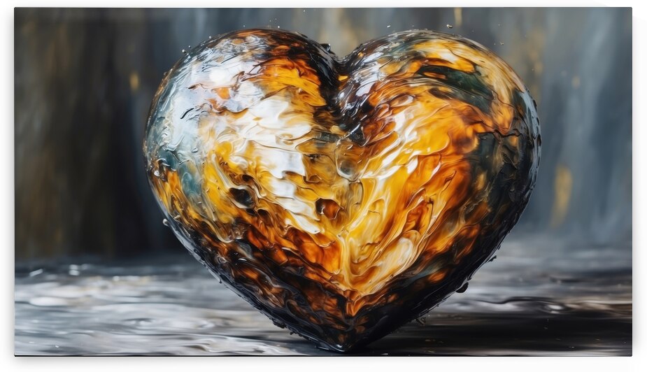 Impasto Heart 4 by The Mabazza Foundation 