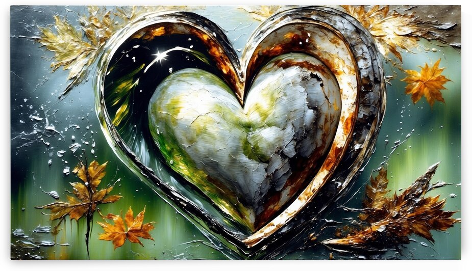 Impasto Heart 6 by The Mabazza Foundation 