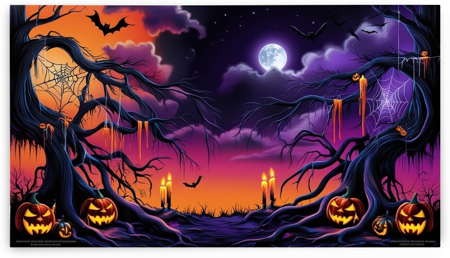 Twilight of the Haunted Wood by EGYART7000