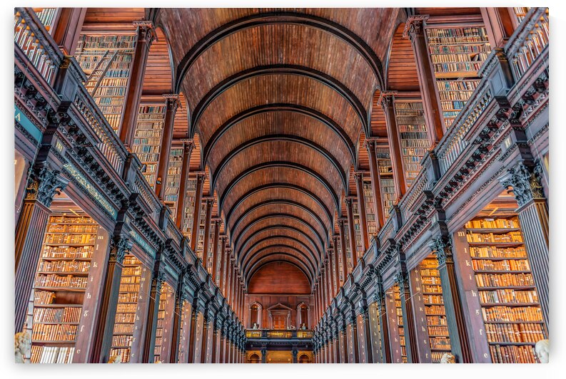 Trinity college library in Dublin by DELPHIMAGES