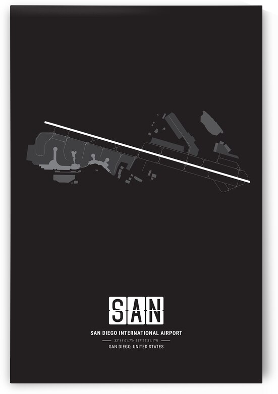 San Diego International Airport by Conceptual Photography