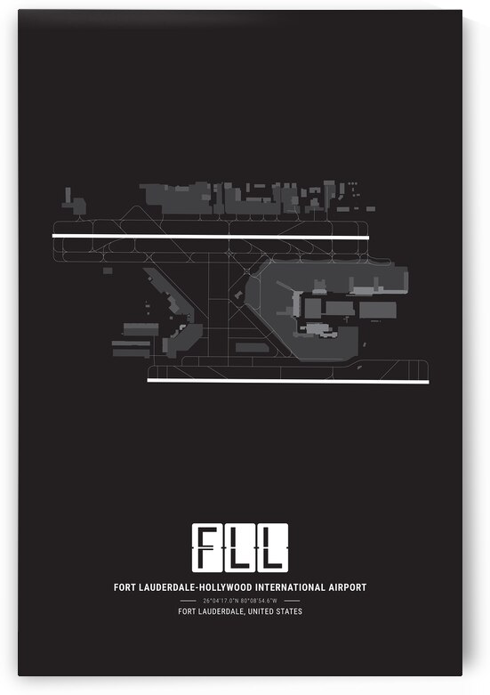 Fort Lauderdale Hollywood International Airport.j by Conceptual Photography