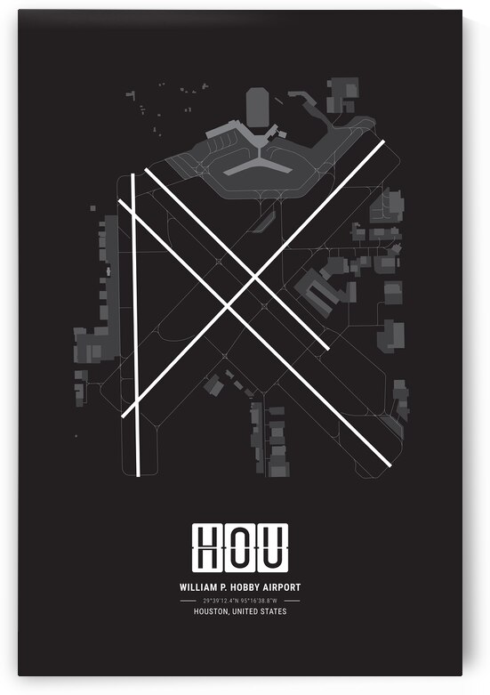 William P Hobby Airport by Conceptual Photography