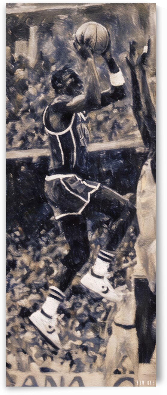 1984 michael jordan art remix by Row One Brand