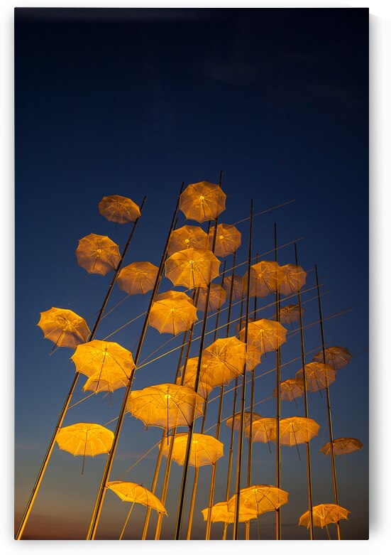 Umbrella Sculpture by nVision Art and Photography