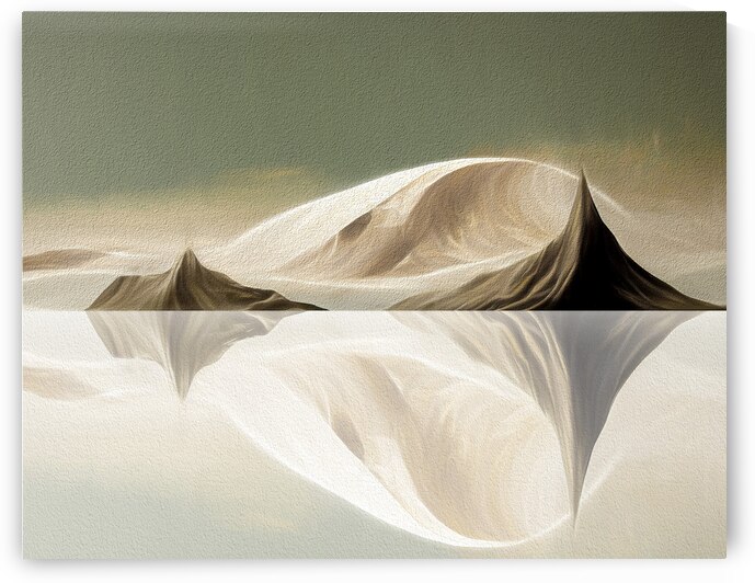 Icebergs Above and Beneath by Thea Menagh