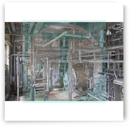 Abandoned Places Wall Art - Essex County Penitentiary Power House Photography by Trix Rosen by Trix Rosen Photography