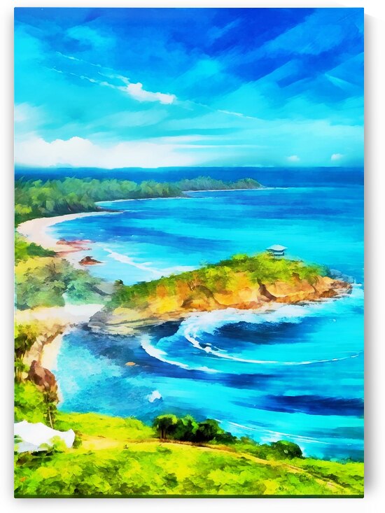 Pantai beach Art16k1 by Touristart25