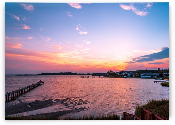 Rehoboth Bay August Sunset by Jason Fink