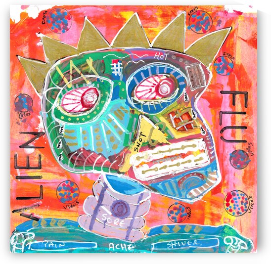 Alien Flu by Robert Burton