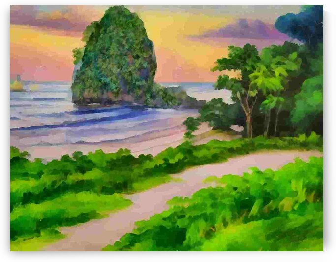 Pantai Pangasan Pacitan Art4k1 by Touristart25