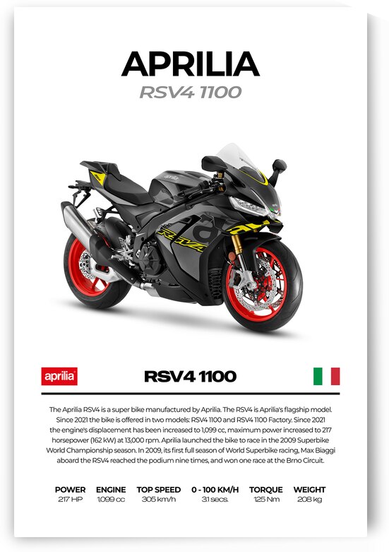 Aprilia RSV4 10003 by Conceptual Photography