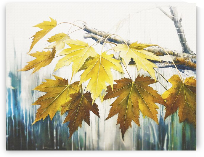Leaves Almost Gone by Thea Menagh