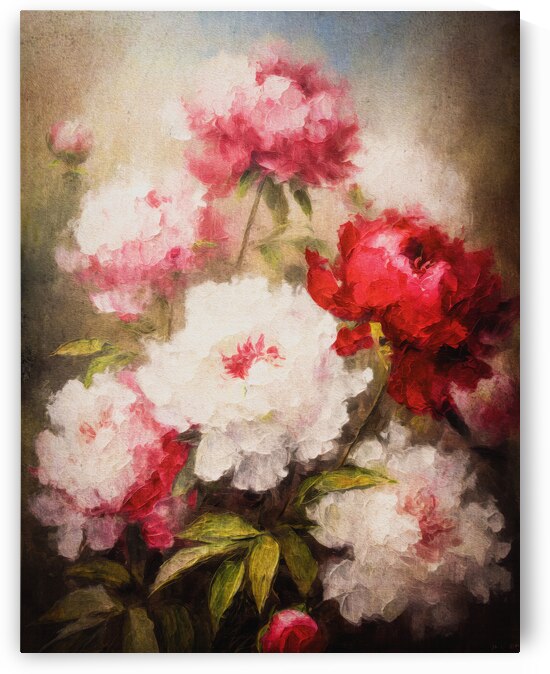Peonies and Roses Alike by Thea Menagh