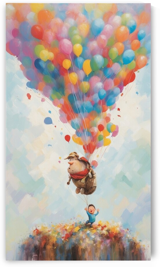 Lifted by Balloons  5 by The Mabazza Foundation 