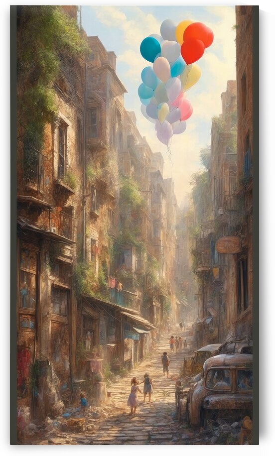 Lifted by Balloons  11 by The Mabazza Foundation 