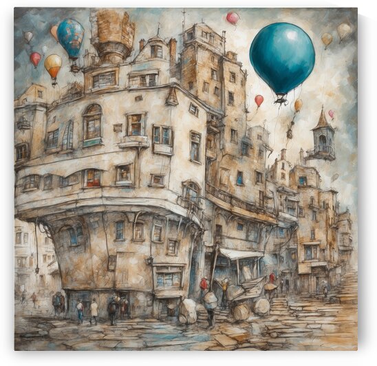 Lifted by Balloons  12 by The Mabazza Foundation 