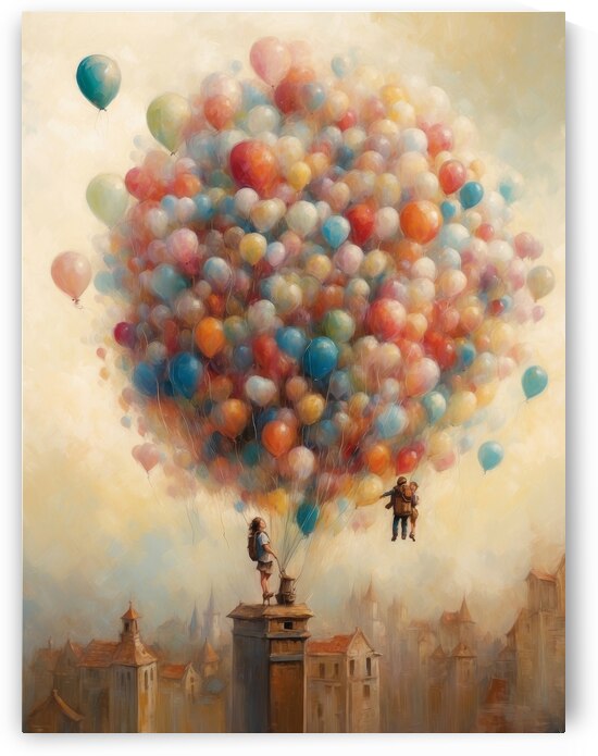 Lifted by Balloons  14 by The Mabazza Foundation 