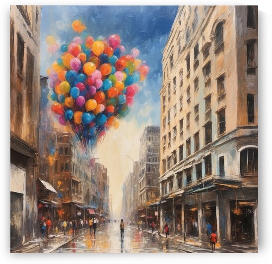 Lifted by Balloons  22 by The Mabazza Foundation 