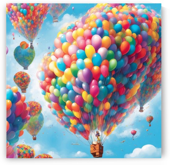 Lifted by Balloons  25 by The Mabazza Foundation 