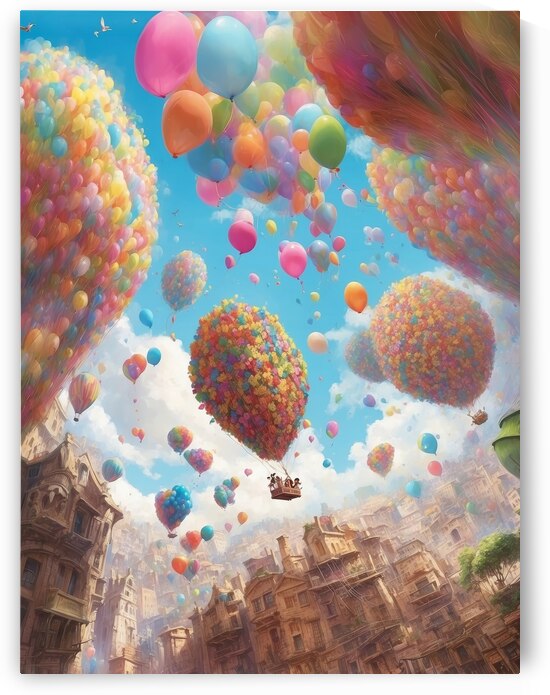 Lifted by Balloons  26 by The Mabazza Foundation 