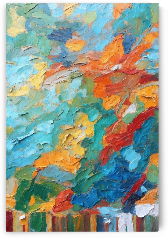 Silent Lament in Impasto   3 by The Mabazza Foundation 