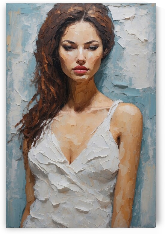 Silent Lament in Impasto   4 by The Mabazza Foundation 