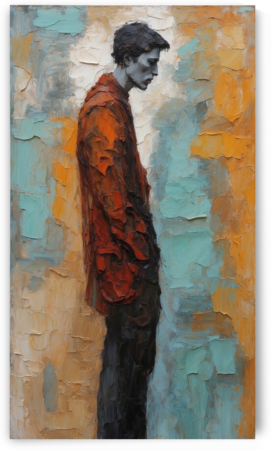 Silent Lament in Impasto   7 by The Mabazza Foundation 