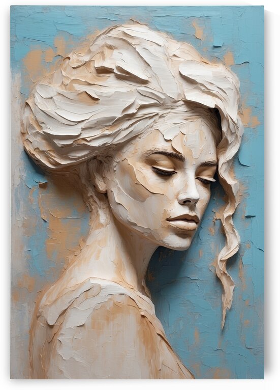 Silent Lament in Impasto   8 by The Mabazza Foundation 