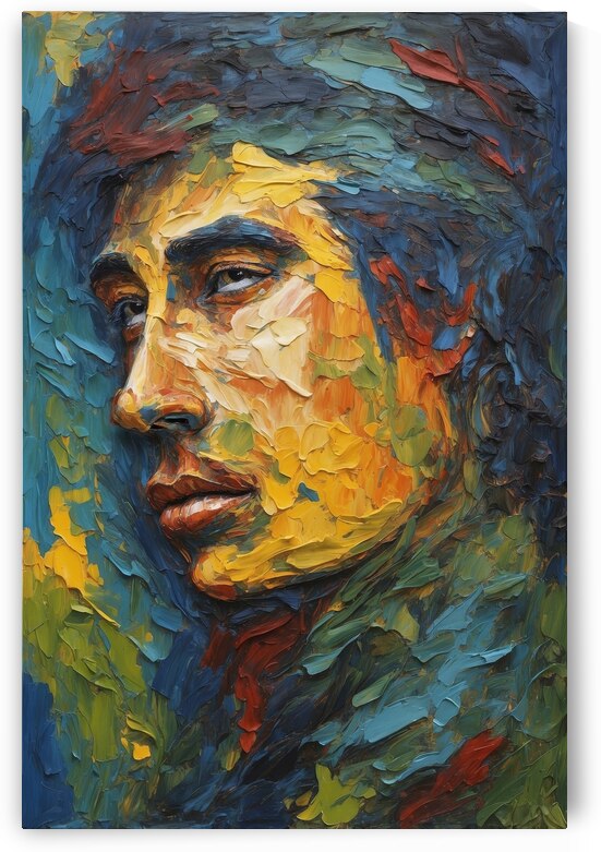 Silent Lament in Impasto   10 by The Mabazza Foundation 