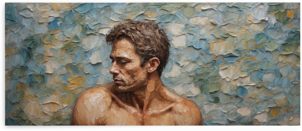 Silent Lament in Impasto   12 by The Mabazza Foundation 