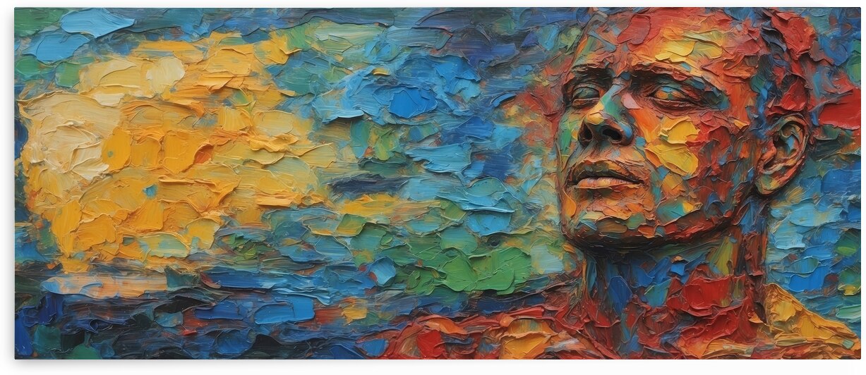 Silent Lament in Impasto   14 by The Mabazza Foundation 