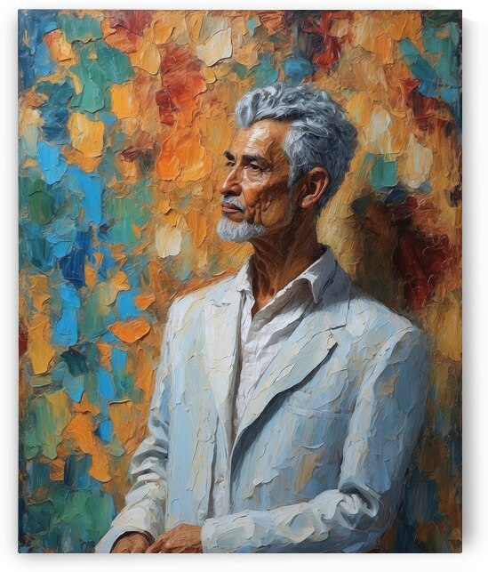 Silent Lament in Impasto   16 by The Mabazza Foundation 