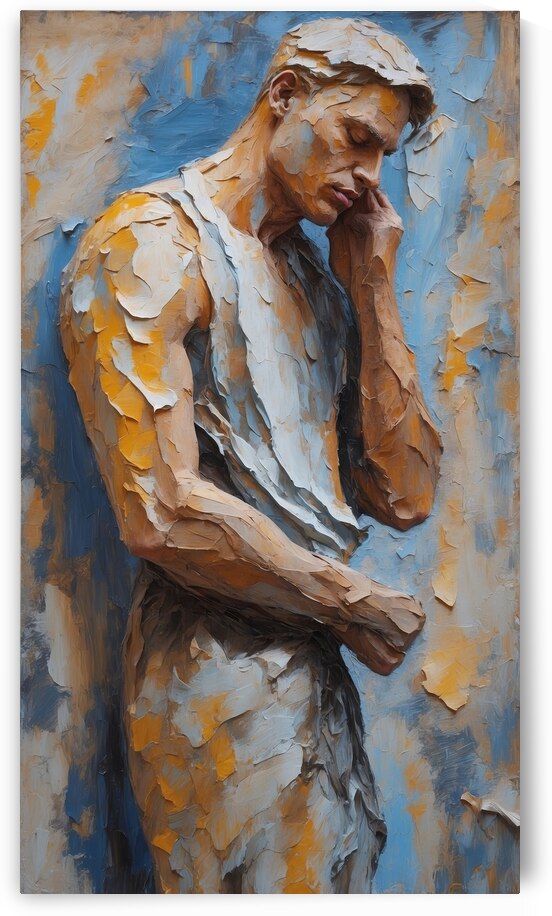 Silent Lament in Impasto   17 by The Mabazza Foundation 