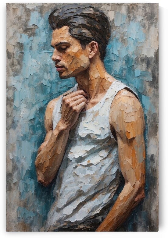 Silent Lament in Impasto   19 by The Mabazza Foundation 