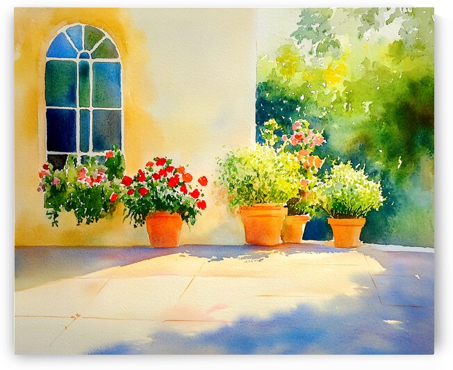 Patio Plants by Travelling Light