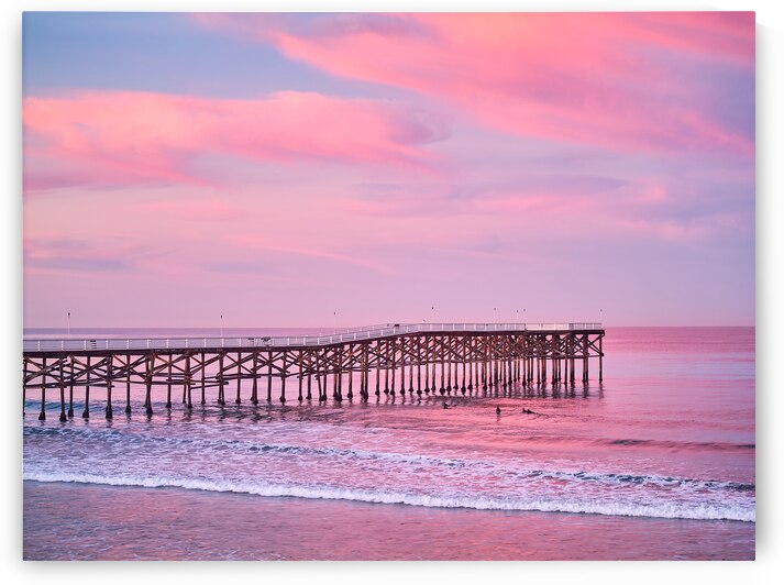 Cotton Candy Clouds Crystal Pier San Diego by Ryan Cameron