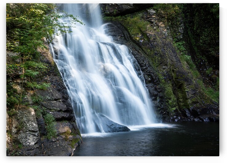 Bushkill Falls Main Falls Bottom Section by Jason Fink