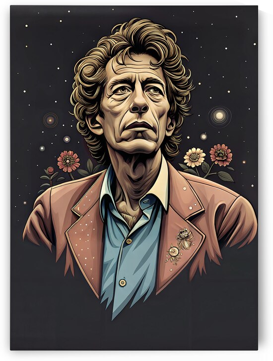 Bob Dylan Portrait Illustration by Art by Josh