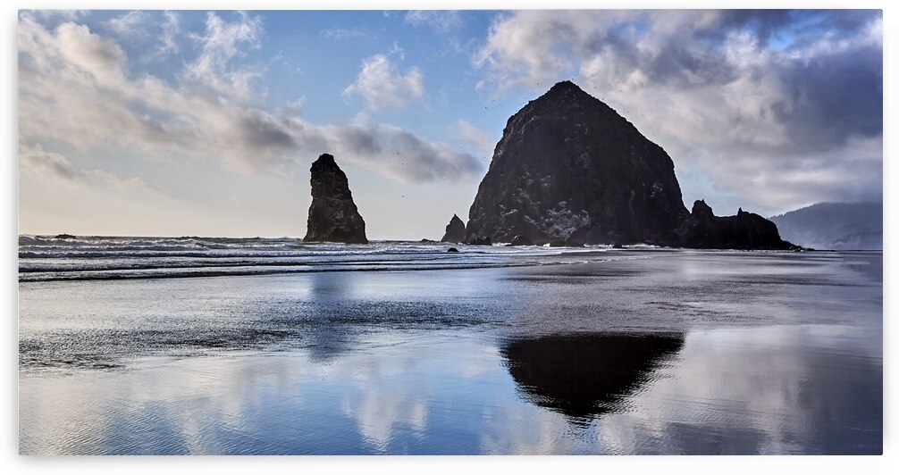 Haystack Seastack in the Afternoon by Images By Jon Evan