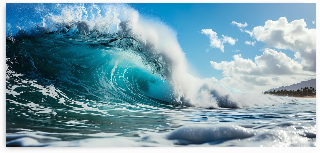 Pacific Power - Ocean Energy Art Prints by Savage Art Prints