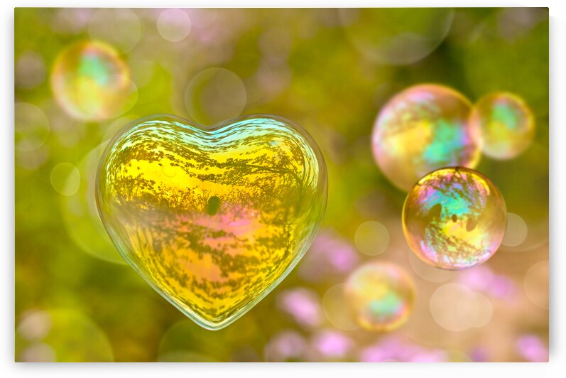 Love and Valentine bubble by DELPHIMAGES