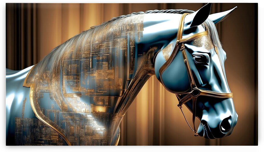 Galloping Canvas   2 by The Mabazza Foundation 