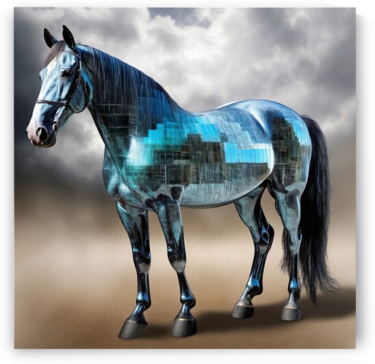 Galloping Canvas   3 by The Mabazza Foundation 