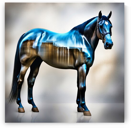 Galloping Canvas   4 by The Mabazza Foundation 