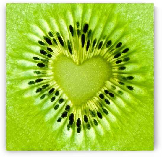 Kiwi heart by DELPHIMAGES