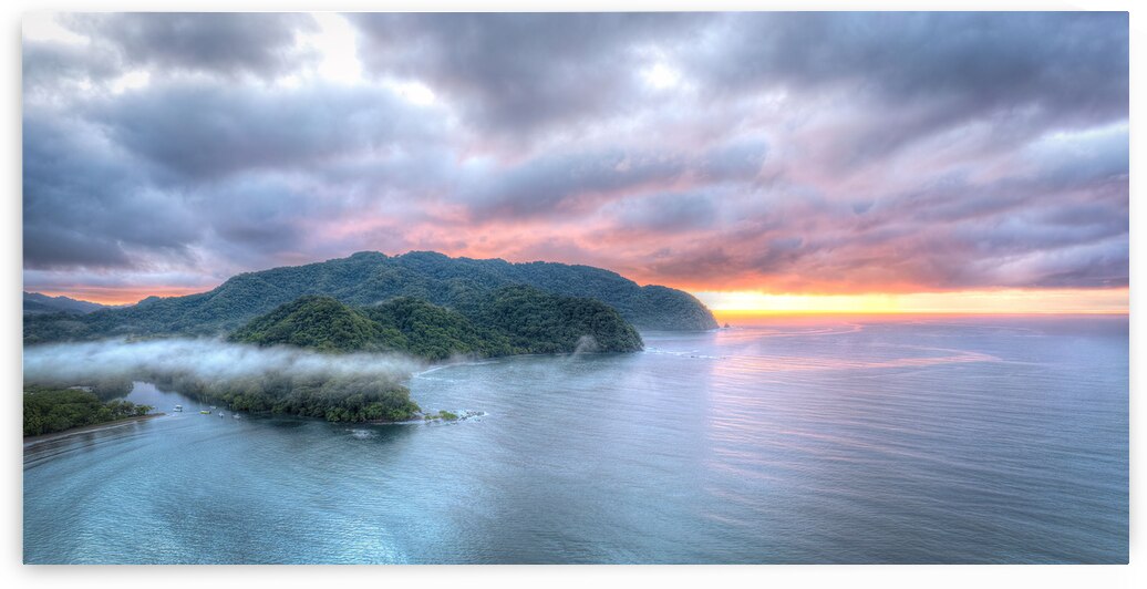 Costa Rica Sunrise on Ballena Bay by Eden Remme Watt