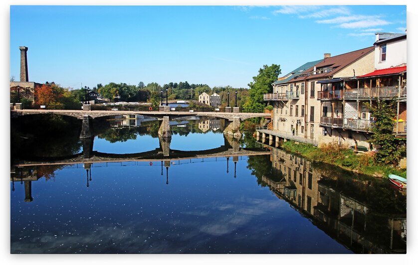Reflections Of Elora II by Deb Oppermann
