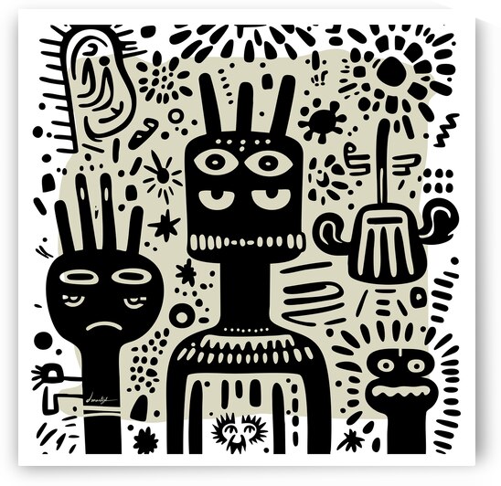 DM-Doodle 002 by Mantegh Studio